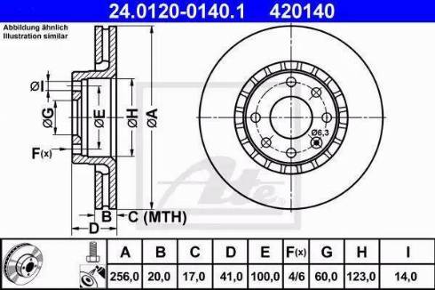 Alpha Brakes HTP-PL-004 - Гальмівний диск avtolavka.club