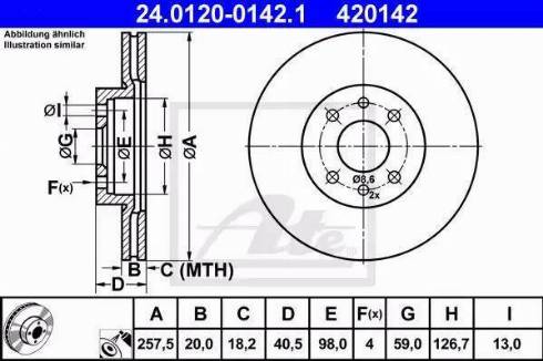 Alpha Brakes HTP-FT-003 - Гальмівний диск avtolavka.club