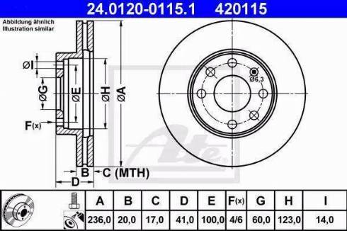 Alpha Brakes HTP-DW-002 - Гальмівний диск avtolavka.club