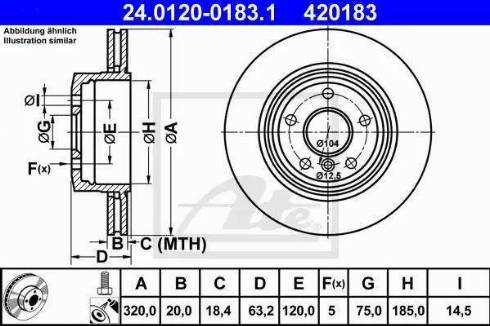 Alpha Brakes HTT-BM-025 - Гальмівний диск avtolavka.club