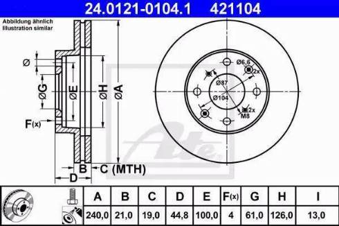 Alpha Brakes HTP-HD-025 - Гальмівний диск avtolavka.club