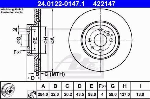 Alpha Brakes HTP-FT-005 - Гальмівний диск avtolavka.club