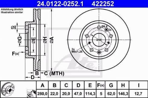 Alpha Brakes HTP-SU-020 - Гальмівний диск avtolavka.club