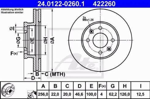 Alpha Brakes HTP-KA-324 - Гальмівний диск avtolavka.club