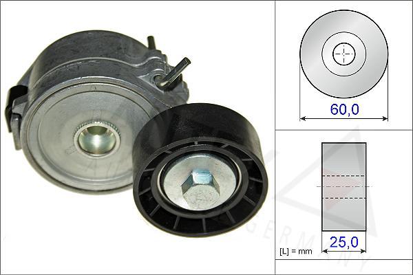 Autex 654678 - Натягувач ременя, клинові зуб. avtolavka.club