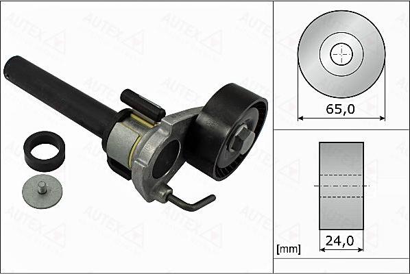 Autex 654899 - Натягувач ременя, клинові зуб. avtolavka.club