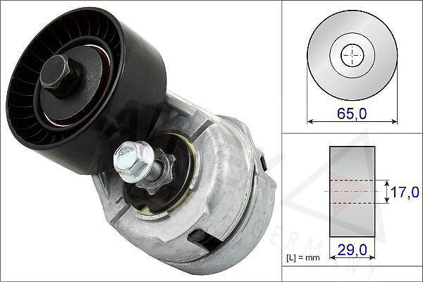 Autex 601347 - Натягувач ременя, клинові зуб. avtolavka.club