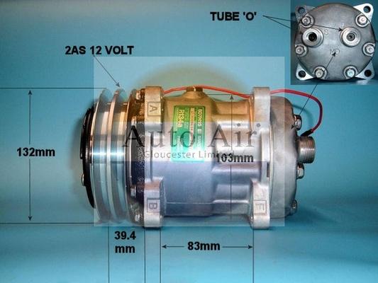 Auto Air Gloucester 14-5702 - Компресор, кондиціонер avtolavka.club