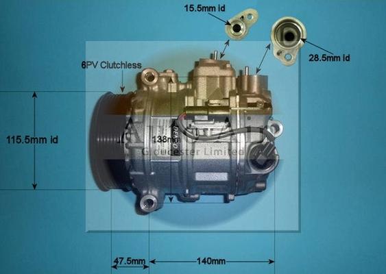 Auto Air Gloucester 14-0039 - Компресор, кондиціонер avtolavka.club