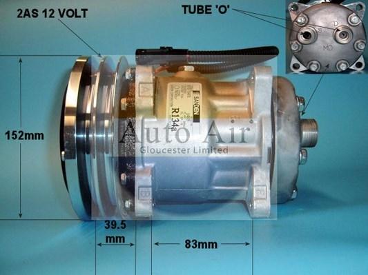 Auto Air Gloucester 14-0304 - Компресор, кондиціонер avtolavka.club