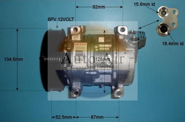 Auto Air Gloucester 14-0218 - Компресор, кондиціонер avtolavka.club