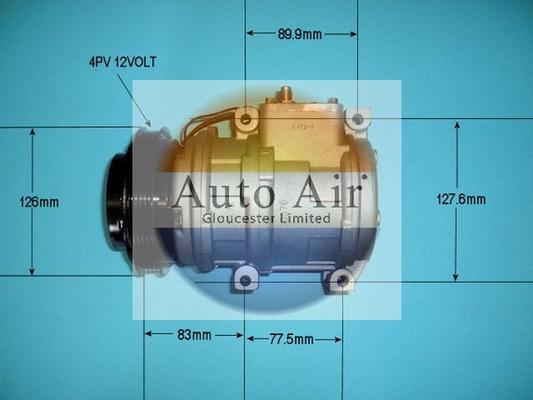 Auto Air Gloucester 14-1448P - Компресор, кондиціонер avtolavka.club