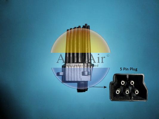 Auto Air Gloucester 20-0043 - Додатковий резистор, вентилятор кондиціонера avtolavka.club