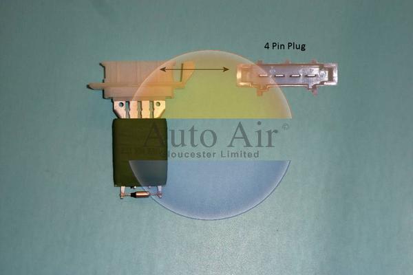 Auto Air Gloucester 20-0069 - Додатковий резистор, вентилятор кондиціонера avtolavka.club