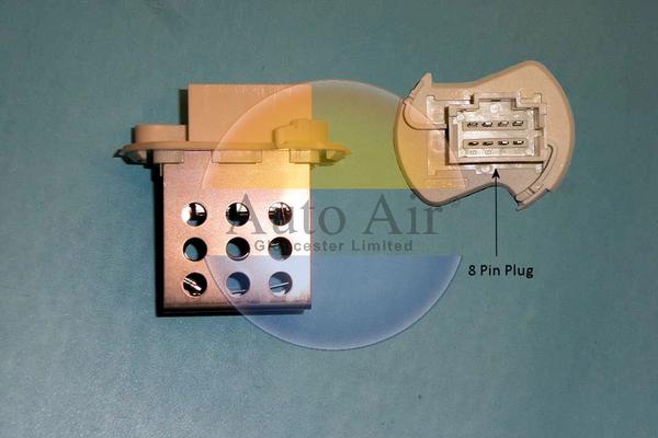 Auto Air Gloucester 20-0062 - Додатковий резистор, вентилятор кондиціонера avtolavka.club