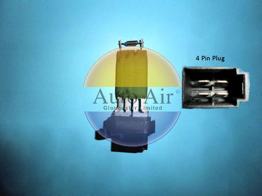 Auto Air Gloucester 20-0038 - Додатковий резистор, вентилятор кондиціонера avtolavka.club