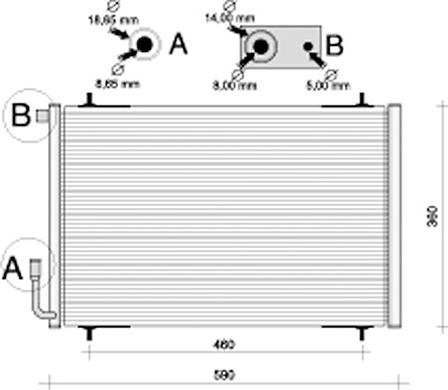 Autoclima 30311329CP - Конденсатор, кондиціонер avtolavka.club