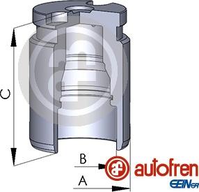 AUTOFREN SEINSA D02594 - Поршень, корпус скоби гальма avtolavka.club