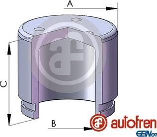 AUTOFREN SEINSA D0 2572 - Поршень, корпус скоби гальма avtolavka.club