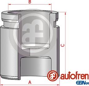 AUTOFREN SEINSA D025523 - Поршень, корпус скоби гальма avtolavka.club