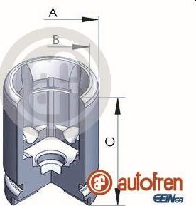 AUTOFREN SEINSA D02526 - Поршень, корпус скоби гальма avtolavka.club