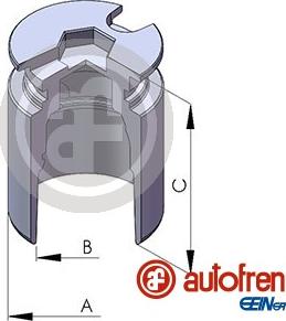 AUTOFREN SEINSA D025122 - Поршень, корпус скоби гальма avtolavka.club