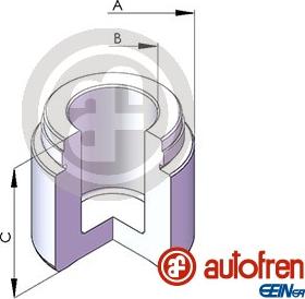 AUTOFREN SEINSA D02537 - Поршень, корпус скоби гальма avtolavka.club