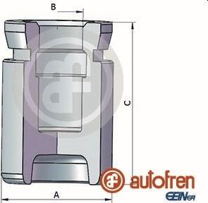 AUTOFREN SEINSA D025432 - Поршень, корпус скоби гальма avtolavka.club