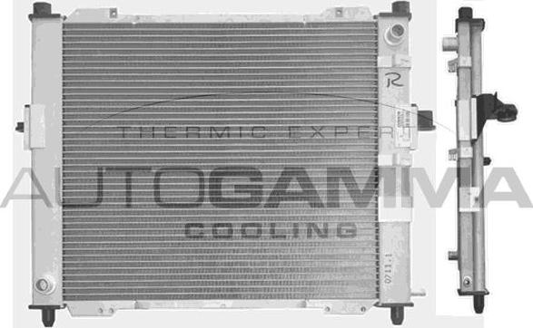 Autogamma 104200 - Радіатор, охолодження двигуна avtolavka.club