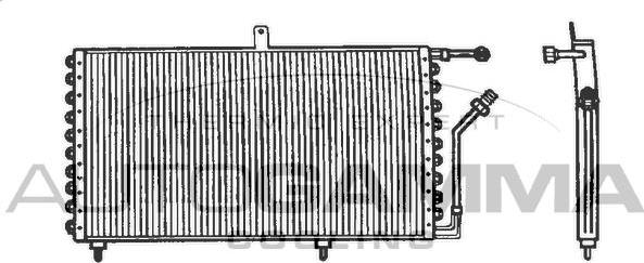 Autogamma 101583 - Конденсатор, кондиціонер avtolavka.club