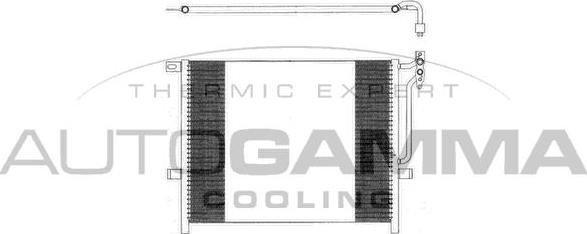 Autogamma 103298 - Конденсатор, кондиціонер avtolavka.club
