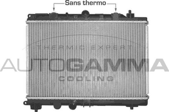 Autogamma 102945 - Радіатор, охолодження двигуна avtolavka.club
