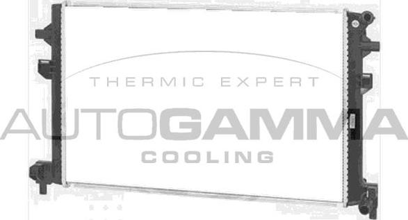 Autogamma 107990 - Радіатор, охолодження двигуна avtolavka.club