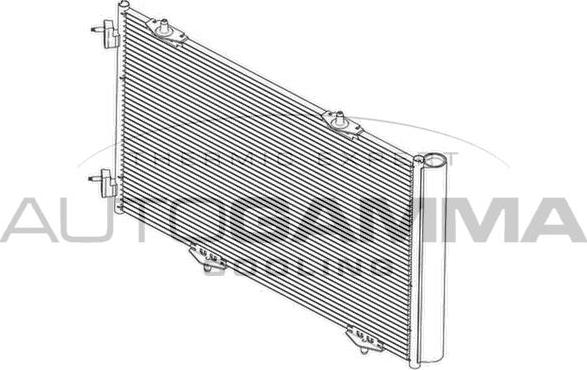 Autogamma 107288 - Конденсатор, кондиціонер avtolavka.club