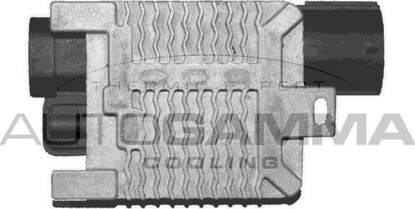 Autogamma GA15493 - Додатковий резистор, електромотор - вентилятор радіатора avtolavka.club