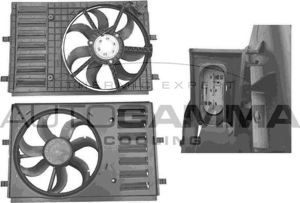 Autogamma GA221022 - Вентилятор, охолодження двигуна avtolavka.club
