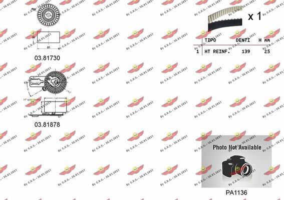 Autokit 04.5365PA - Водяний насос + комплект зубчатого ременя avtolavka.club