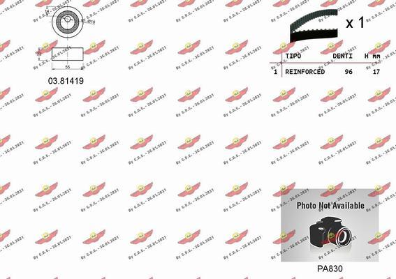 Autokit 04.5304PA - Водяний насос + комплект зубчатого ременя avtolavka.club