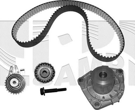 Autoteam KATW1578 - Водяний насос + комплект зубчатого ременя avtolavka.club