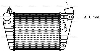 Ava Quality Cooling AI 4185 - Интеркулер avtolavka.club