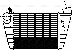 Ava Quality Cooling AI4172 - Интеркулер avtolavka.club