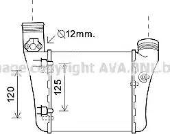 Ava Quality Cooling AI4333 - Интеркулер avtolavka.club