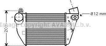 Ava Quality Cooling AI 4224 - Интеркулер avtolavka.club