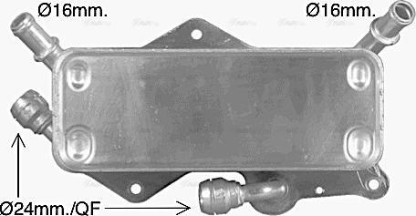 Ava Quality Cooling AI3442 - Масляний радіатор, автоматична коробка передач avtolavka.club