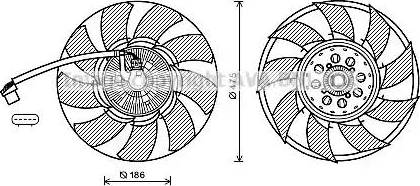 Ava Quality Cooling AUC212 - Зчеплення, вентилятор радіатора avtolavka.club