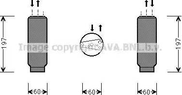 Ava Quality Cooling AU D146 - Осушувач, кондиціонер avtolavka.club