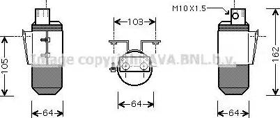 Ava Quality Cooling AU D170 - Осушувач, кондиціонер avtolavka.club