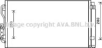Ava Quality Cooling BW5434D - Конденсатор, кондиціонер avtolavka.club