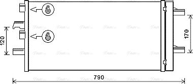 Ava Quality Cooling BW5550D - Конденсатор, кондиціонер avtolavka.club