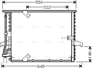 Ava Quality Cooling BW 5180 - Конденсатор, кондиціонер avtolavka.club